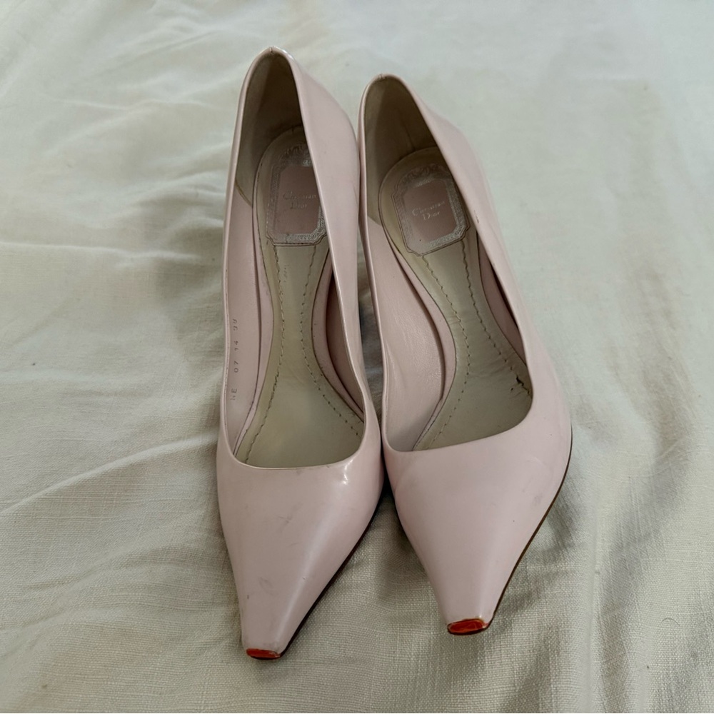 Dior Pink Heels Classic Pump Silhouette